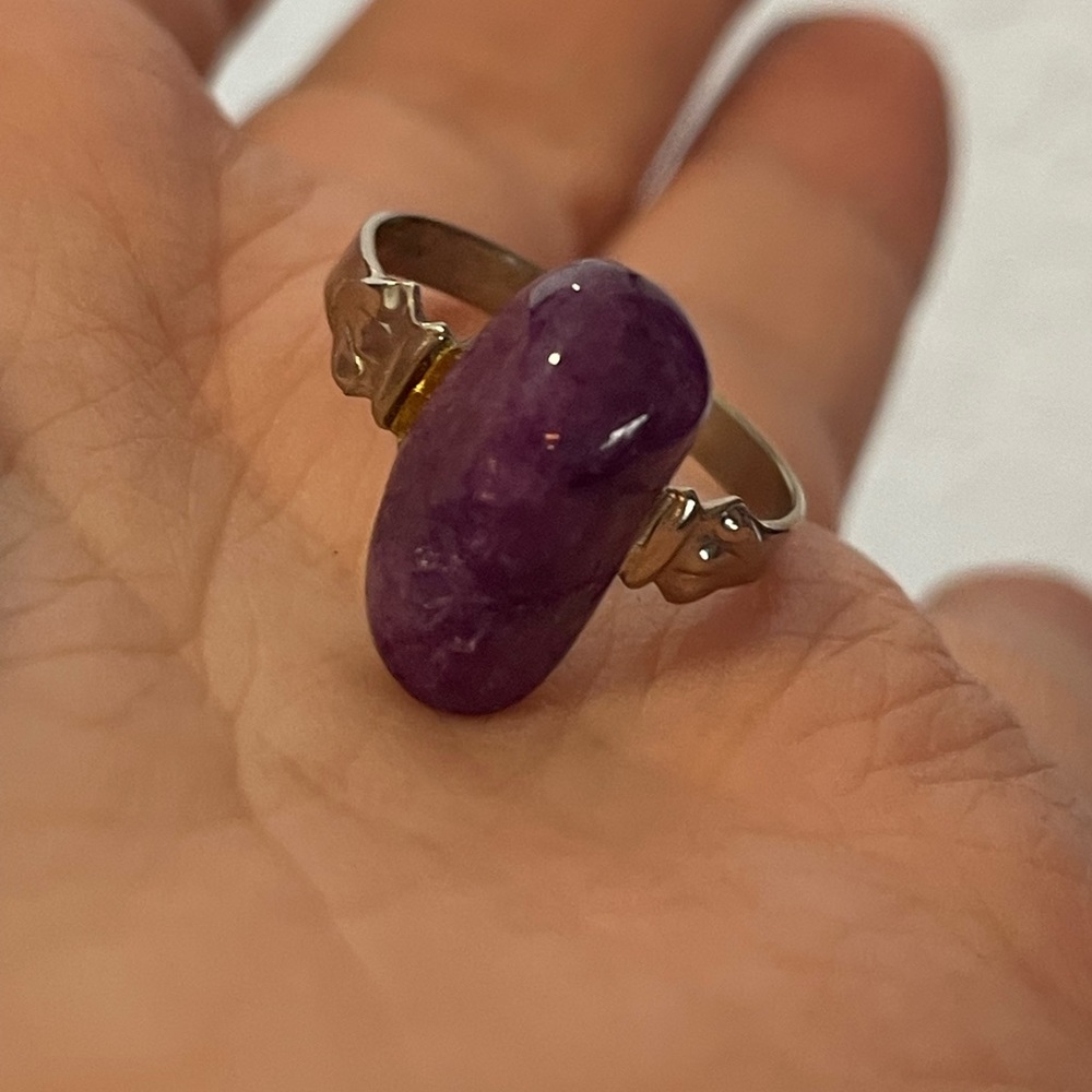 Amethyst Stone Ring